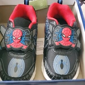 Marvel Spider-Man Kids Sneakers - Black, Red, and Blue